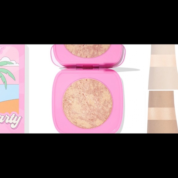 🐚NWT HOST PICK ColourPop (Barbie) limited Edition Beach Party Highlighter 🐚 - Picture 7 of 9